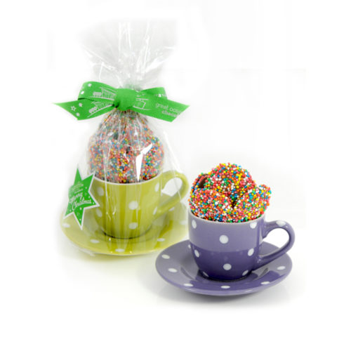 Tea Cup Set-Mini Polka Dots<br />Milk 75g