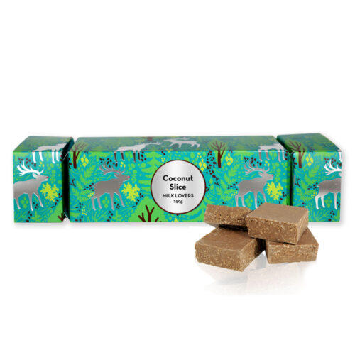 Christmas Bon Bon Coconut Slice