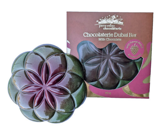 Chocolaterie Dubai Bar Freeze Dried Raspberry Milk